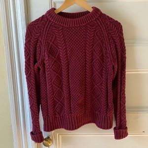 L.L Bean Signature Cotton Fisherman’s Sweater